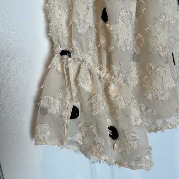 Zara Sheer Blouse, Medium - Picture 5 of 5